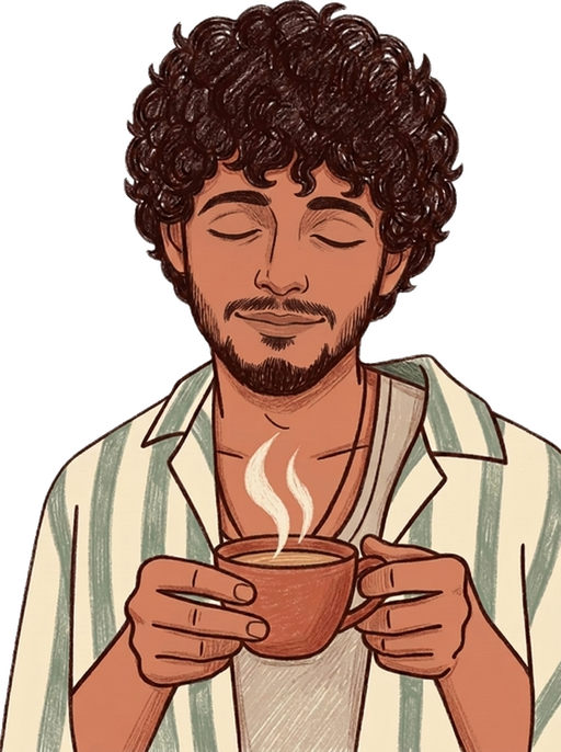 Illustration for feeling Relaxed